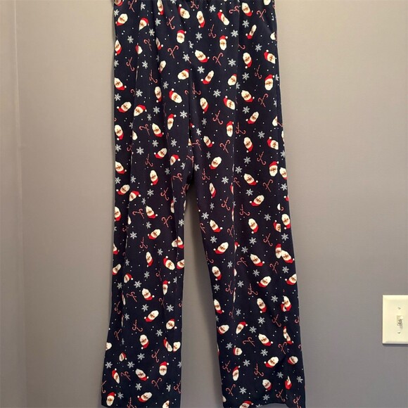 WonderShop (Target) Other - WonderShop Womens Pajama Pants Size M Navy Blue Santa Snowflake Print Cozy